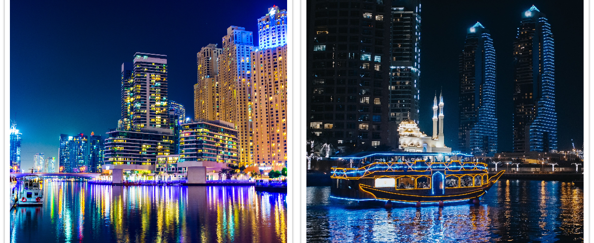 Sightseeing Dhow Cruise Dinner - Dubai Creek.