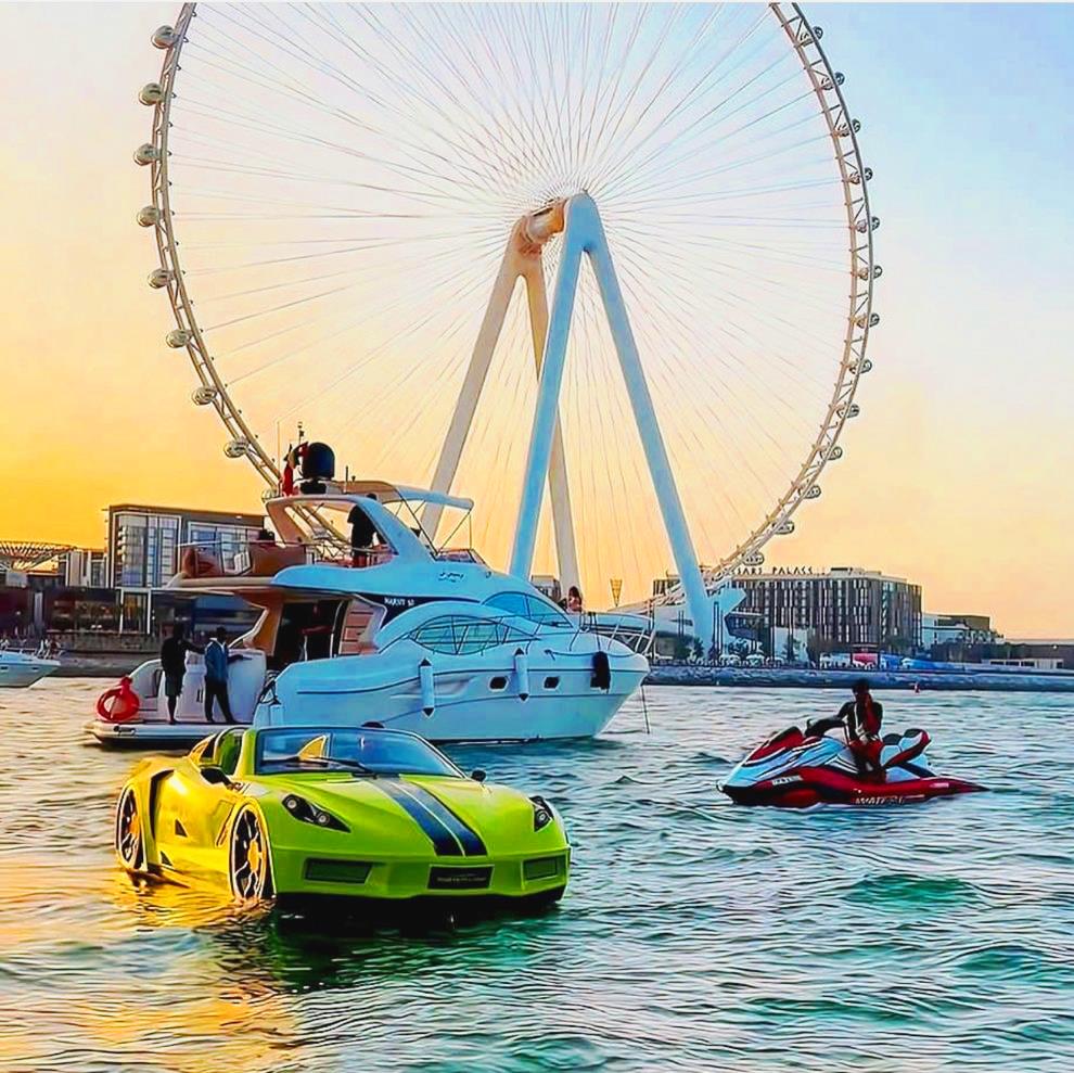 Jet Car Ride In Dubai-30 Min.