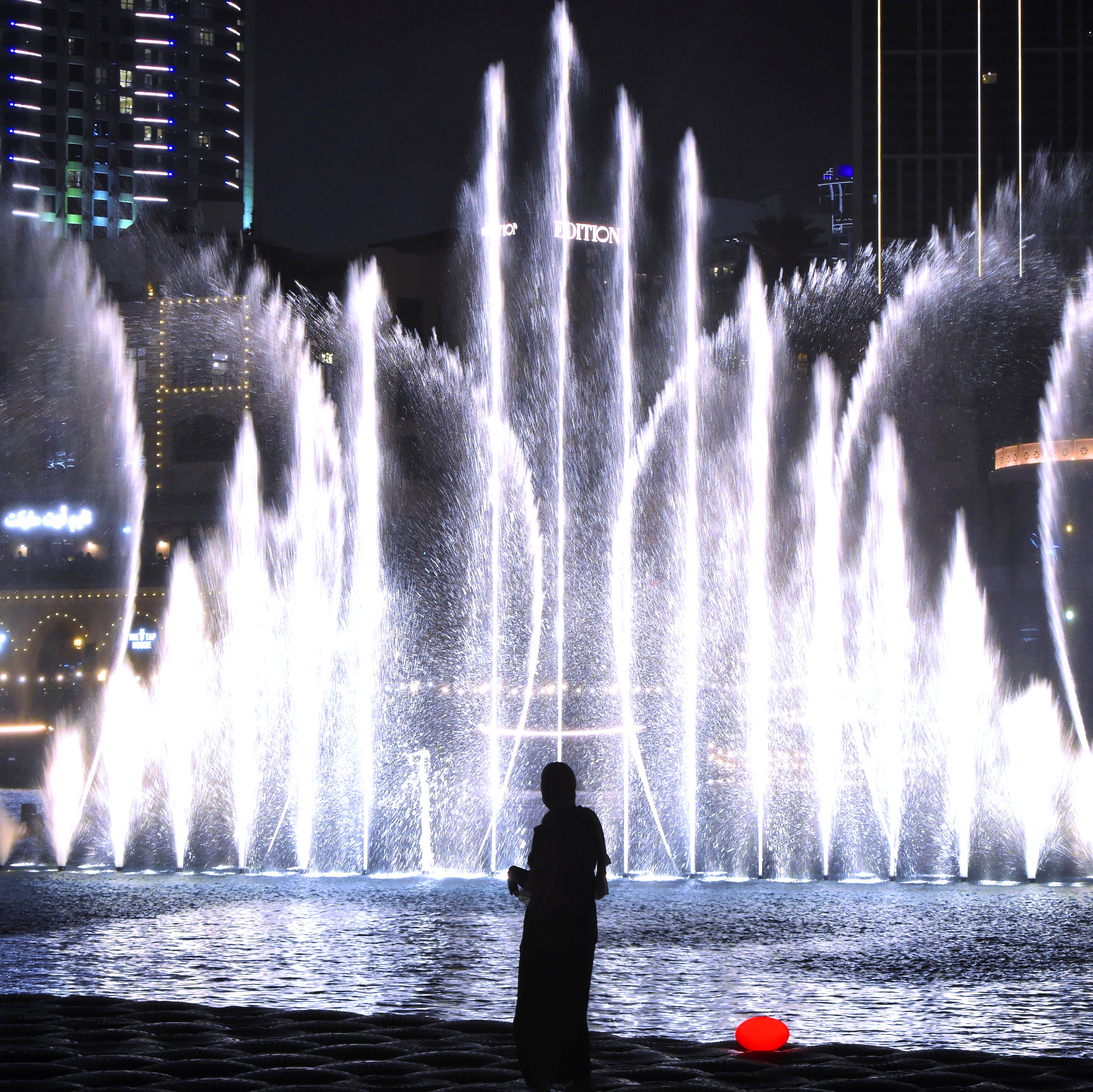 Dubai Fountain Walk Bridge