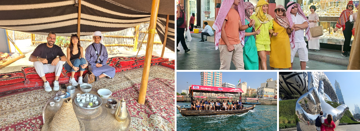 From Abu Dhabi: Dubai Private City Tour with Burj Khalifa 124 and 125 Entry